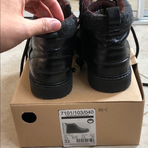 ZARA black combat/boots - Picture 3 of 8